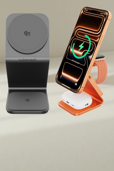 Qi2.2 MagSafe nabíjačka 3v1