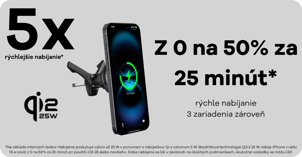 qi2.2 magsafe nabíjecí držák do auta