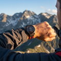 Cubenest Prémiový športový remienok na Garmin Watch QuickFit 22 mm čierno-červený