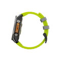 Cubenest Prémiový športový remienok na Garmin Watch QuickFit 22 mm žlto-sivý