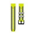 Cubenest Prémiový športový remienok na Garmin Watch QuickFit 22 mm žlto-sivý