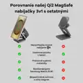 Cubenest 3v1 Qi2 Skladacia bezdrôtová magnetická nabíjačka SQS312 Pro Samsung Watch