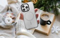 Cubenest Kryt na iPhone 15 Pro MagPro Strong Guard biely