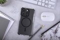 Cubenest Kryt na iPhone 15 Pro MagPro Strong Guard čierny