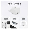 Cubenest PD GaN Nano Nabíjačka USB-C 45W N1D45