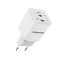 Cubenest PD GaN Nano adaptér 2xUSB-C 65W N2D65
