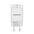 Cubenest PD GaN Nano adaptér 2xUSB-C 65W N2D65