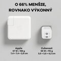 Cubenest PD GaN Nano Nabíjačka 2xUSB-C 65W N2D65