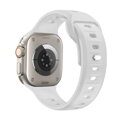 Cubenest Prémiový športový remienok na Apple Watch bielý