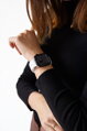 Cubenest Prémiový športový remienok na Apple Watch bielý