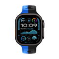 Cubenest Prémiový športový remienok na Apple Watch čierno-modrý