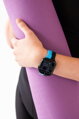 Cubenest Prémiový športový remienok na Apple Watch čierno-modrý