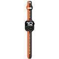 Cubenest Prémiový športový remienok na Apple Watch čierno-oranžový