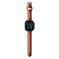 Cubenest Prémiový športový remienok na Apple Watch čierno-oranžový
