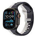 Cubenest Prémiový športový remienok na Apple Watch čierno-sivý