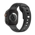 Cubenest Prémiový športový remienok na Apple Watch čierný