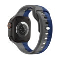 Cubenest Prémiový športový remienok na Apple Watch sivo-modrý