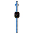 Cubenest Prémiový športový remienok na Apple Watch modro-sivý