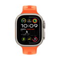 Cubenest Prémiový športový remienok na Apple Watch oranžový