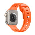Cubenest Prémiový športový remienok na Apple Watch oranžový