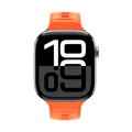 Cubenest Prémiový športový remienok na Apple Watch oranžový