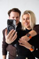 Cubenest Prémiový športový remienok na Apple Watch oranžový