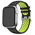 Športový remienok pre Apple Watch čierno-žltý