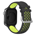 Športový remienok pre Apple Watch čierno-žltý