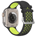 Športový remienok pre Apple Watch čierno-žltý