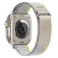 Remienok pre Apple Watch Trailový ťah žlto-sivý