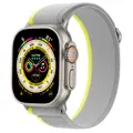 Remienok pre Apple Watch Trailový ťah žlto-sivý