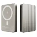 Cubenest Magnetická bezdrôtová powerbanka Slim 10000 mAh S1B2 sivá