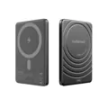 Cubenest Magnetická bezdrôtová powerbanka SlimDual 5000 mAh S1B3D čierná