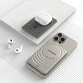 Cubenest Magnetická bezdrôtová powerbanka DualSlim 5000 mAh S1B3D titánová