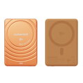 Cubenest Qi2 Magnetická bezdrôtová powerbanka SlimDual 5000 mAh SQ1B3D oranžová