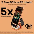 Cubenest 3v1 Qi2.2 Skladacia bezdrôtová magnetická nabíjačka SQ312 Ultra oranžová