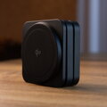 Cubenest 3v1 Qi2 Skladacia bezdrôtová magnetická nabíjačka SQ312 Pro čierná