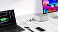 Cubenest PowerCube Extended USB A+C PD 20 W 1,5 m sivá