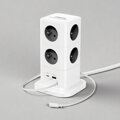 Cubenest PowerCube Extended USB A+C PD 20 W 1,5 m sivá