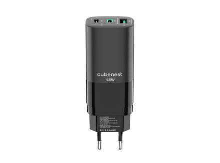 Cubenest Cargador GaN 65 W S3D0