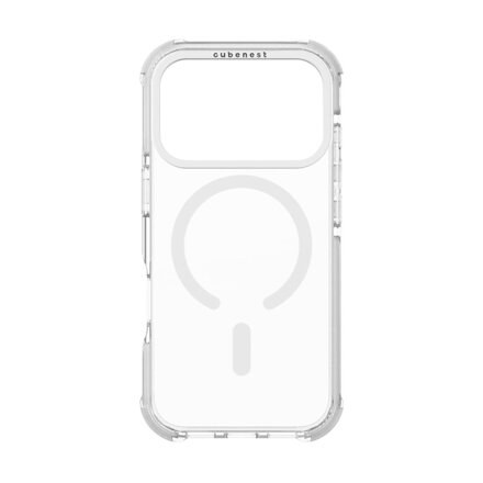 Cubenest Kryt na iPhone 18 Pro MagPro Strong Guard biely