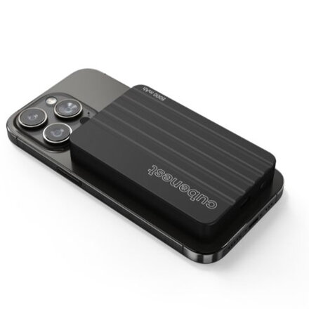 Cubenest Magnetická bezdrôtová powerbanka 5000 mAh S1B1 čierná
