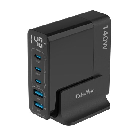 Cubenest PD GaN Nabíjačka 140W S5D0