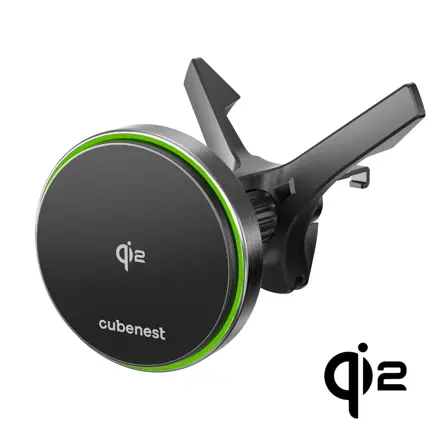 Cubenest Qi2 Bezdrôtová magnetická nabíjačka do auta SQ1C0