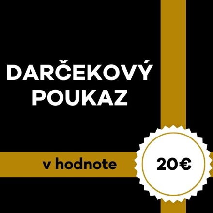 Darčekový poukaz v hodnote 20€