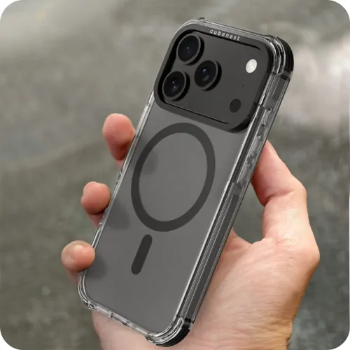 Kryt na iPhone 17 Pro MagPro Strong Guard černý