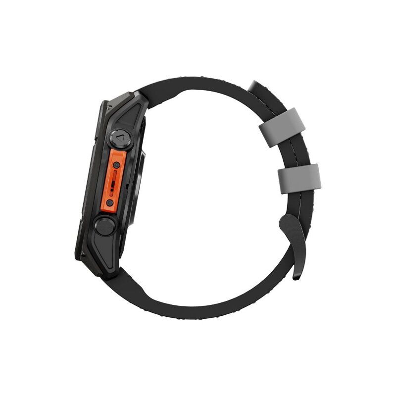 Cubenest Prémiový športový remienok na Garmin Watch QuickFit 22 mm čierno-sivý