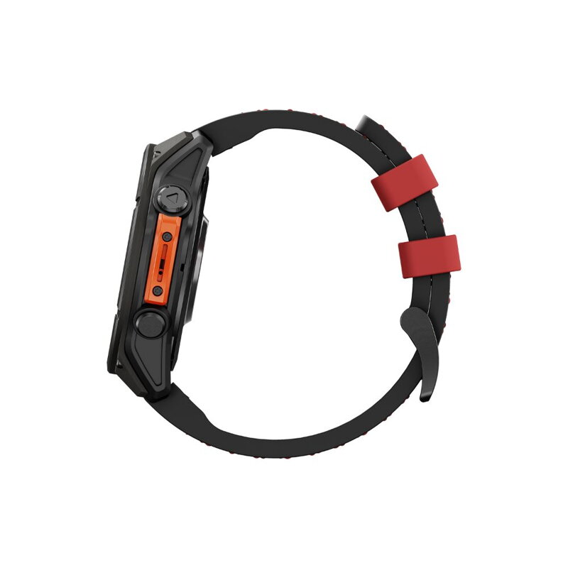 Cubenest Prémiový športový remienok na Garmin Watch QuickFit 22 mm čierno-červený