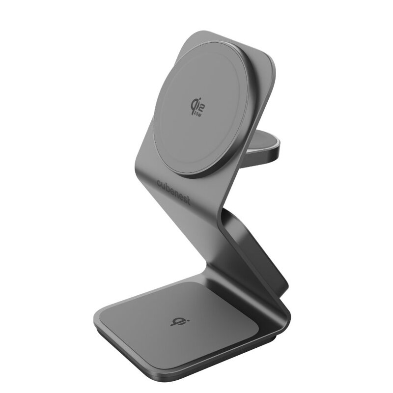 Cubenest 3v1 Qi2.2 Bezdrôtová magnetická nabíjačka SQS314 Pro Samsung Watch