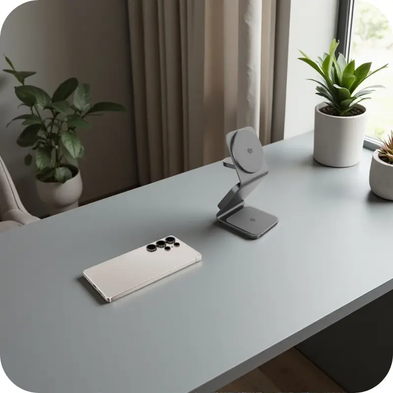 Bezdrôtová nabíjačka Samsung 3v1